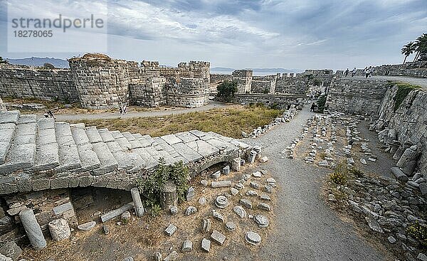 Neratzia  Festung  Kos  Griechenland  Europa