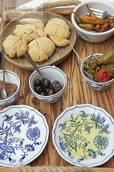 Traditionelle Snacks  Türkei  Asien