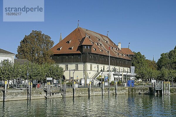 Konzilgebäude  Hafen  Konstanz  Baden-Württemberg  Deutschland  Europa