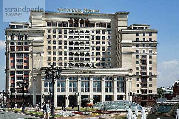Hotel Moskva  Moskau  Russland  Europa