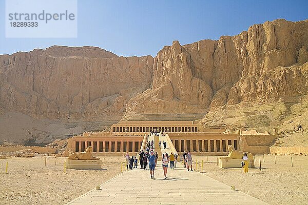 Totentempel der Hatschepsut  West-Theben  Ägypten  Afrika