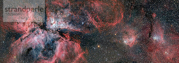 Panoramablick auf den Eta-Carinae-Nebel