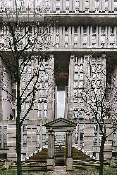 Frankreich  Ile-de-France  Paris  Fassade des Komplexes Les Espaces DAbraxas