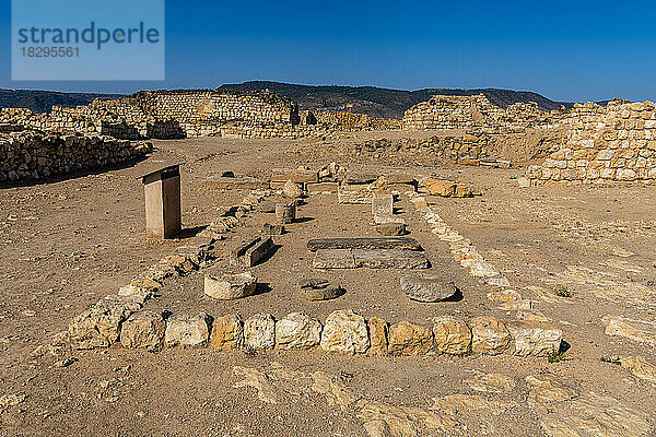 Oman  Dhofar  Taqah  Ancient ruins of Sumhuram
