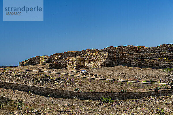 Oman  Dhofar  Taqah  antike Ruinen von Sumhuram
