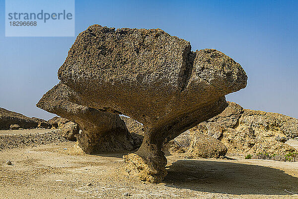 Saudi-Arabien  Provinz Jazan  Mushroom Rocks-Formation