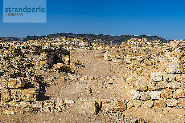 Oman  Dhofar  Taqah  antike Ruinen von Sumhuram