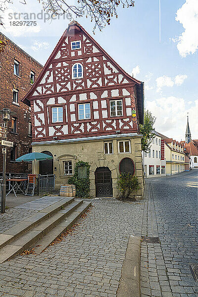 Deutschland  Bayern  Forchheim  historisches Das Schiefe Haus