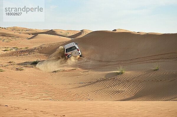 Wüstensafari in der Sandwüste bei Dubai  Vereinigten Arabischen Emirate