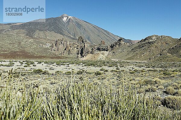 Roques de Garcia  Teide Nationalpark  Teneriffa  Kanarische Inseln  Spanien  Europa