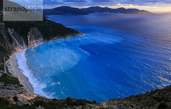 Myrtos Beach  Kefalonia  Ionische Inseln  Griechenland  Europa