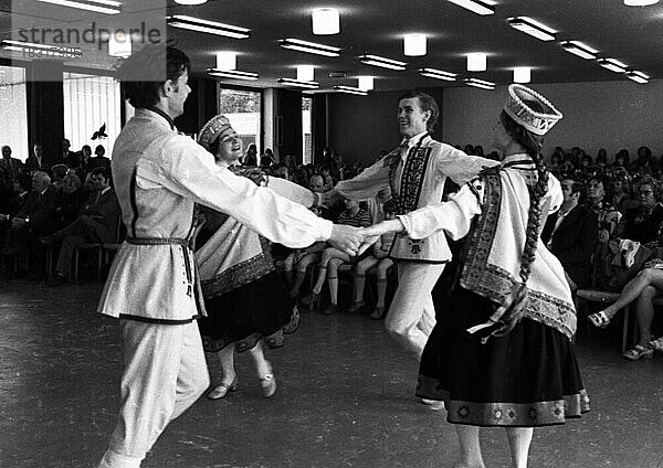 Die traditionellen Kulturtage der Stadt Dortmund- hier am 14. 5. 1973 in Dortmund- standen in diesem Jahr im Zeichen der UdSSR  Deutschland  Europa