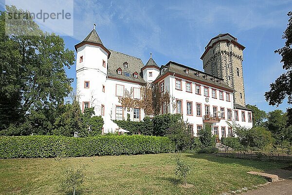 Martinsschloss erbaut 1298  Schloss  Lahnstein  Rheinland-Pfalz  Oberes Mittelrheintal  Deutschland  Europa