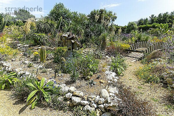 Desert Wash Garten  East Ruston Old Vicarage Garten  East Ruston  Norfolk  England  UK