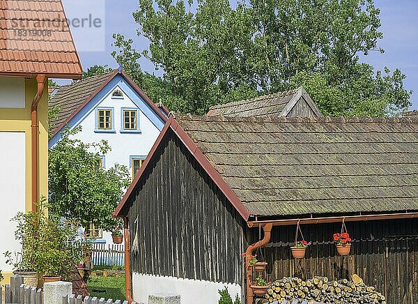 Museumsdorf  Doubrava  Karlovarský kraj  Tschechien  Europa