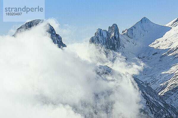 Chrüzberg  Aussicht vom Hoher Kasten  Schweiz  Europa