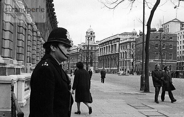 Die Stadt London und Politiker am 16.2.1974  GBR  Großbritannien  Europa