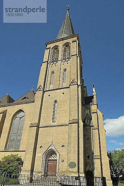 St. Stephan Kirche  Gonsenheim  Mainz  Rheinhessen  Rheinland-Pfalz  Deutschland  Europa