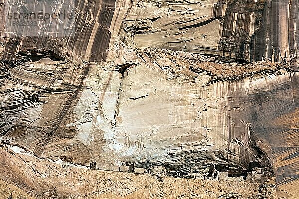 Erste Ruine  Canyon de Chelly National Monument  Chinle  AZ  USA  Nordamerika