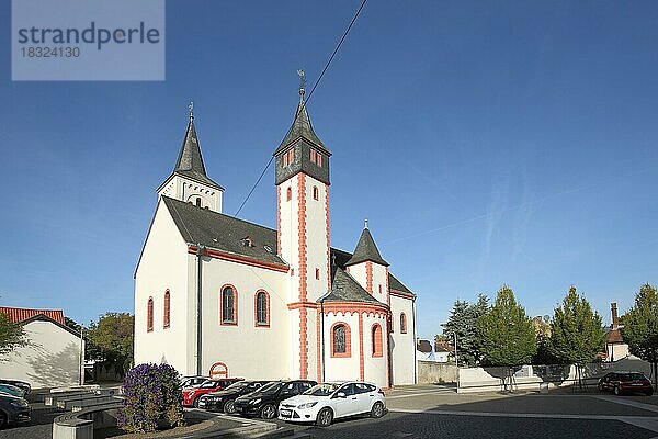 Saalkirche  Ingelheim  Rheinhessen  Rheinland-Pfalz  Deutschland  Europa