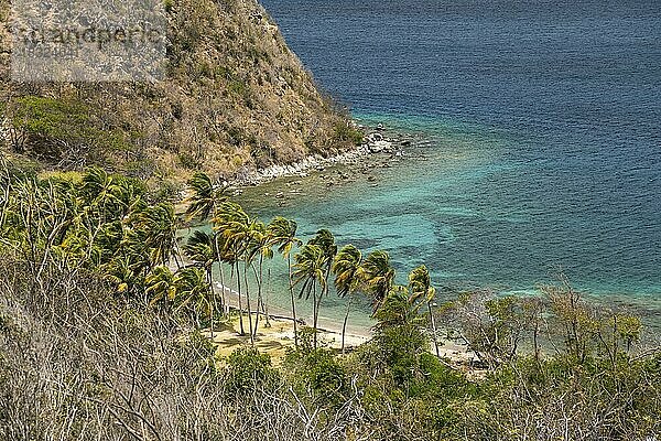 Halbinsel Pain de sucre  Insel Terre-de-Haut  Les Saintes  Guadeloupe  Karibik  Frankreich  Nordamerika