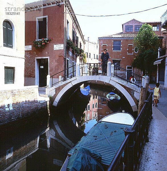 Die Stadt der Lagunen  hier am 21.8.1994 in Venedig  ist immer eine Reise wert