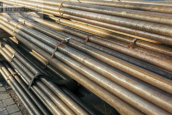 Stahllager  Stahlprofile  Halbzeuge  Rost  Korrosion