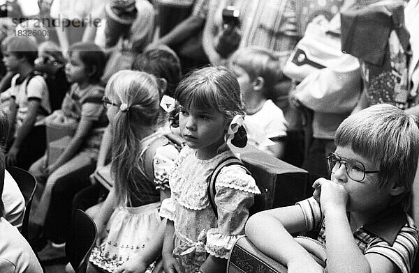Der erste Schultag an einer Grundschule am 0 7.08.1979 in Hagen  Deutschland  Europa