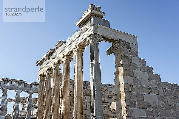 Erechtheion Tempel  Akropolis  Athen  Griechenland  Europa