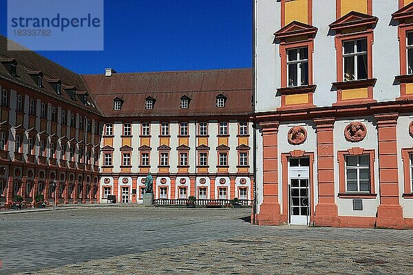 Das Alte Schloss in der Innenstadt  Bayreuth  Oberfranken  Bayern  Deutschland  Europa