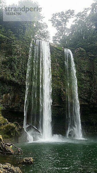 Wasserfall Misol Ha  Chiapas  Mexiko  Mittelamerika