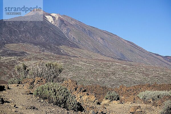 Pico de Teide  Nationalpark Teneriffa  Weltnaturerbe  Teneriffa  Kanaren  Spanien  Europa