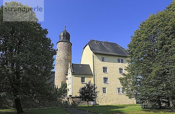 Das Eisfelder Schloss in Eisfeld  Landkreis Hildburghausen  Thüringen  Deutschland  Europa