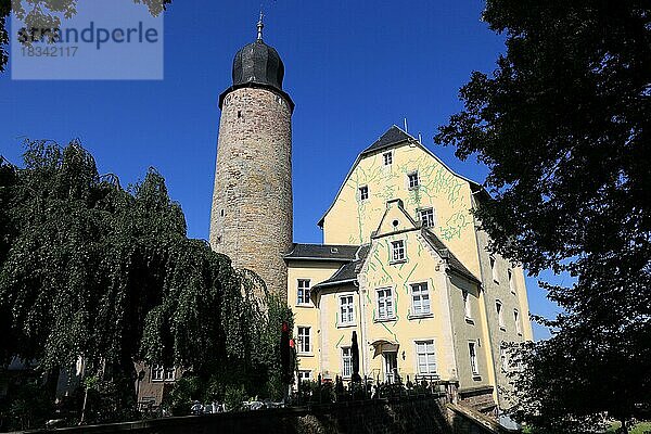 Das Eisfelder Schloss in Eisfeld  Landkreis Hildburghausen  Thüringen  Deutschland  Europa