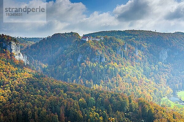 Burg Wildenstein  Naturpark Obere Donau  Schwäbische Alb  Baden-Württemberg  Deutschland  Europa