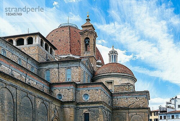 Medici-Kapellen  Basilika von San Lorenzo  Florenz  Italien  Europa