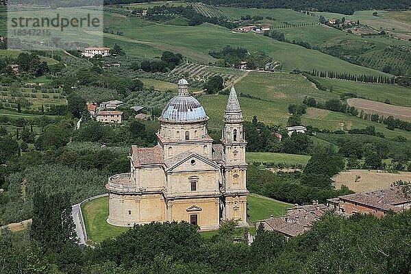 Montepulciano  Kirche Madonna di San Biagio  Toskana  Italien  Europa