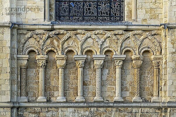 Detail  Kathedrale  Canterbury  Kent  England  Großbritannien  Europa