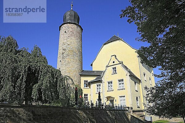 Das Eisfelder Schloss in Eisfeld  Landkreis Hildburghausen  Thüringen  Deutschland  Europa