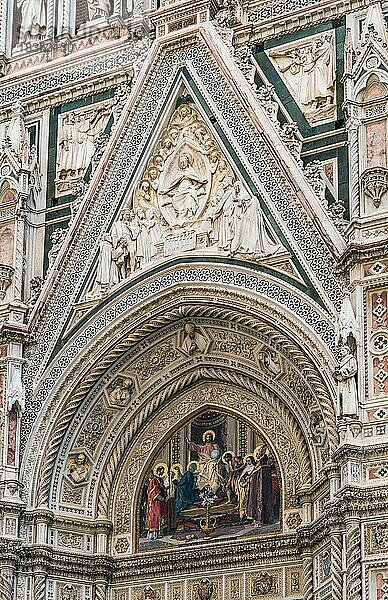 Dom zu Florenz  Kathedrale Santa Maria del Fiore  Florenz  Italien  Europa
