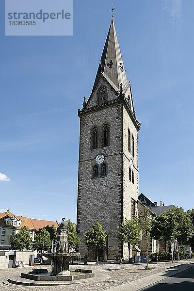 Neustadtkirche  Warburg  Nordrhein-Westfalen  Deutschland  Europa