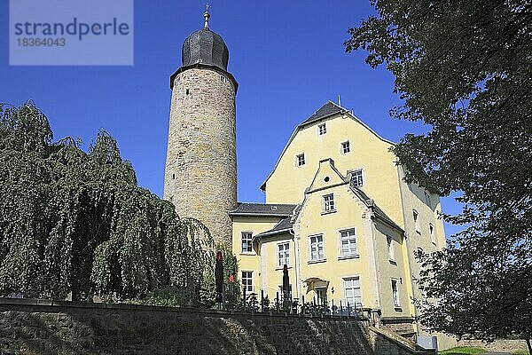 Das Eisfelder Schloss in Eisfeld  Landkreis Hildburghausen  Thüringen  Deutschland  Europa