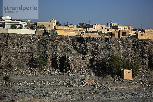 Ort Ghul am Jebel Shams  Oman  Asien