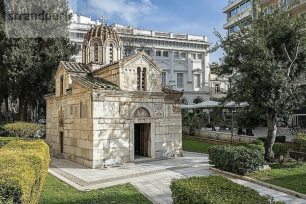 Kirche Panagia Gorgoepikoos  Griechisch-Orthodoxe Kirche  Athen  Griechenland  Europa