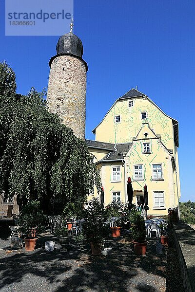 Das Eisfelder Schloss in Eisfeld  Landkreis Hildburghausen  Thüringen  Deutschland  Europa