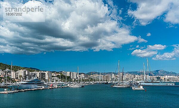 Yachthafen von Palma De Mallorca  Spanien  Europa