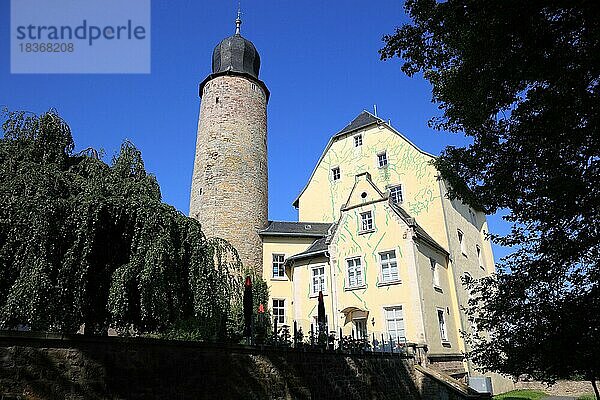 Das Eisfelder Schloss in Eisfeld  Landkreis Hildburghausen  Thüringen  Deutschland  Europa