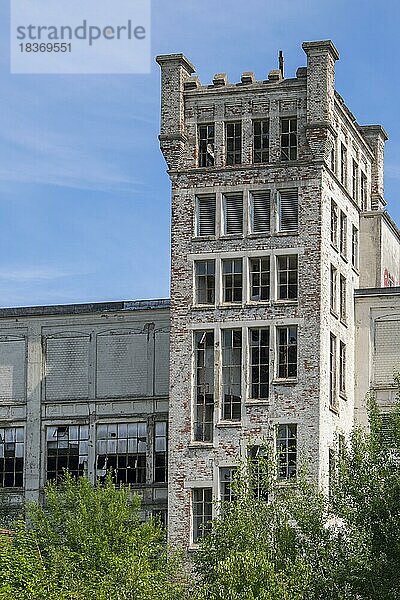 Weiße Dame  ehemaliges Spinnereigebäude  Beton-Skelettbau  Architekt Arend Beltman  Gronau  Münsterland  Nordrhein-Westfalen  Deutschland  Europa