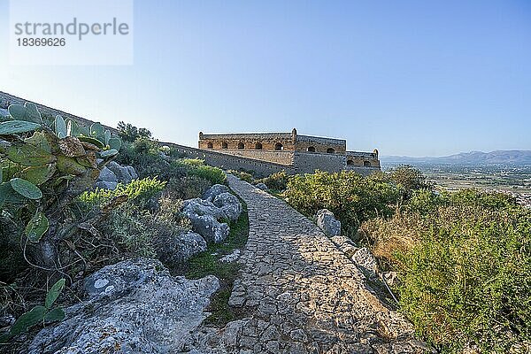 Festung Palamidi  Nafplio  Peloponnes  Griechenland  Europa