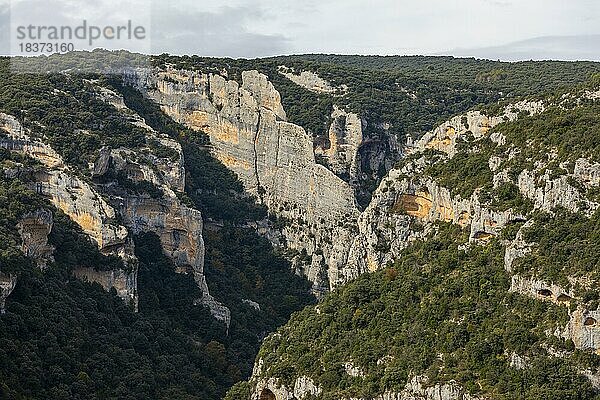 Sierra de Guara  Gebirgskette der spanischen Vorpyrenäen  Kletterparadies  Aragon  Spanien  Europa